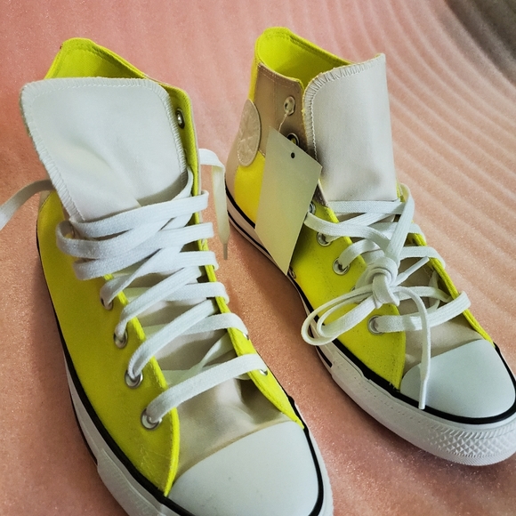 Converse, men, shoes, lemon venom, white yellow 💛 - Picture 4 of 8